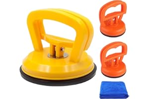 FORLUCIX Dent Puller,Car Dent Puller,3 Pack Dent Removal Kit Handle Lifter,Powerful Car Dent Remover,Suction Cup Dent Puller and Paintless Dent Repair Kit for Car Body Dent,Glass,Tiles and Mirror