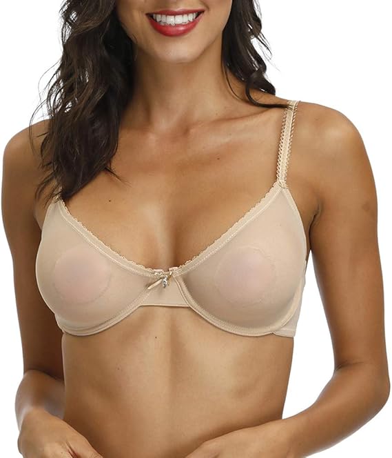 sheer bras