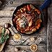 Westinghouse WFL100A Select Series Seasoned Cast Iron 12 Inch Skillet with Removable Silicone Handle Grip