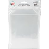Avery Elle SS-5001 Stamp & Die Storage Pockets 50/Pkg Large 5 ½” x 7 3/8" , white/clear , Single Pack