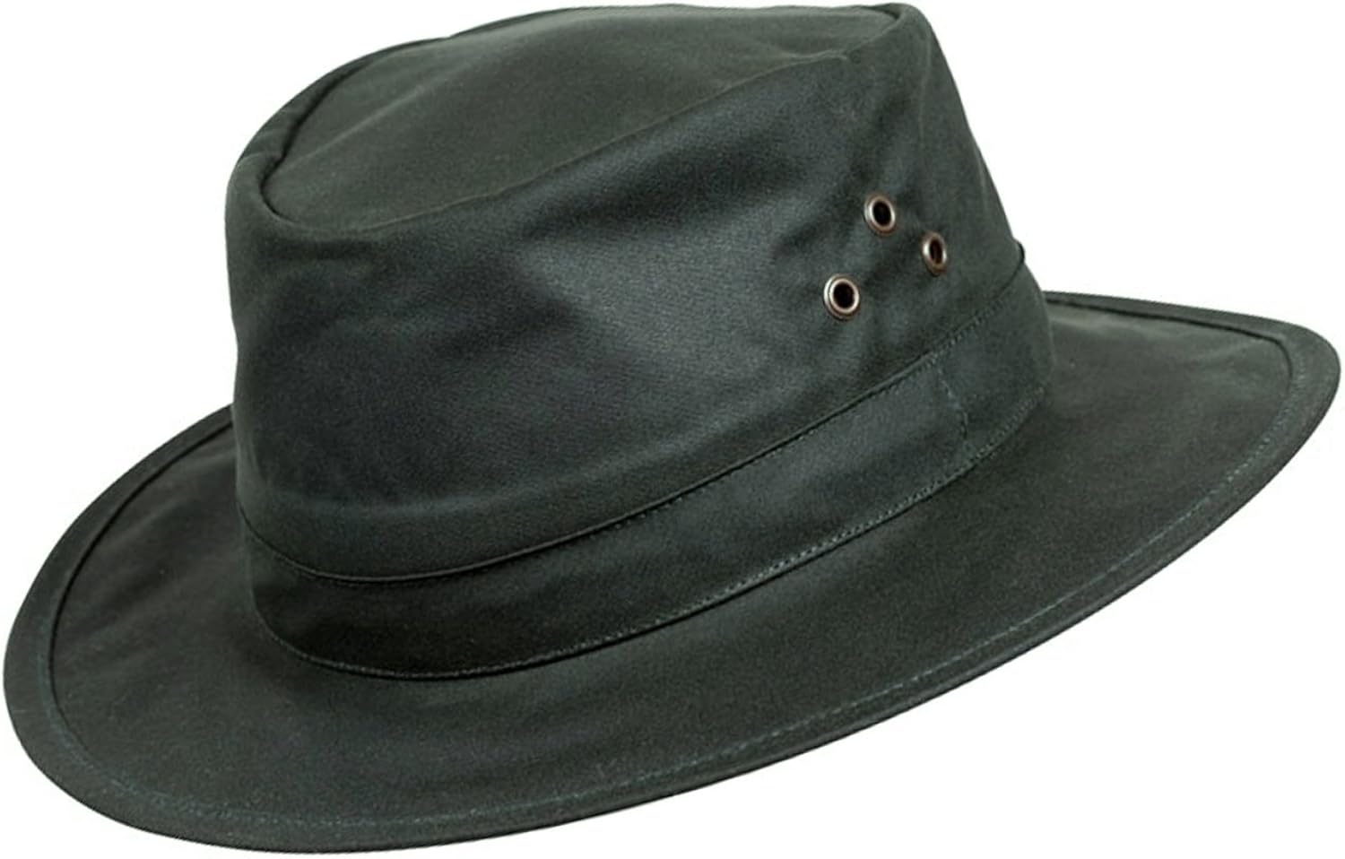 Chapeau De Pluie Imperméable Lilbitty - Protection UV 50 - Réglable Homme/femme - Pour Pêche, Randonnée - Noir Taille L