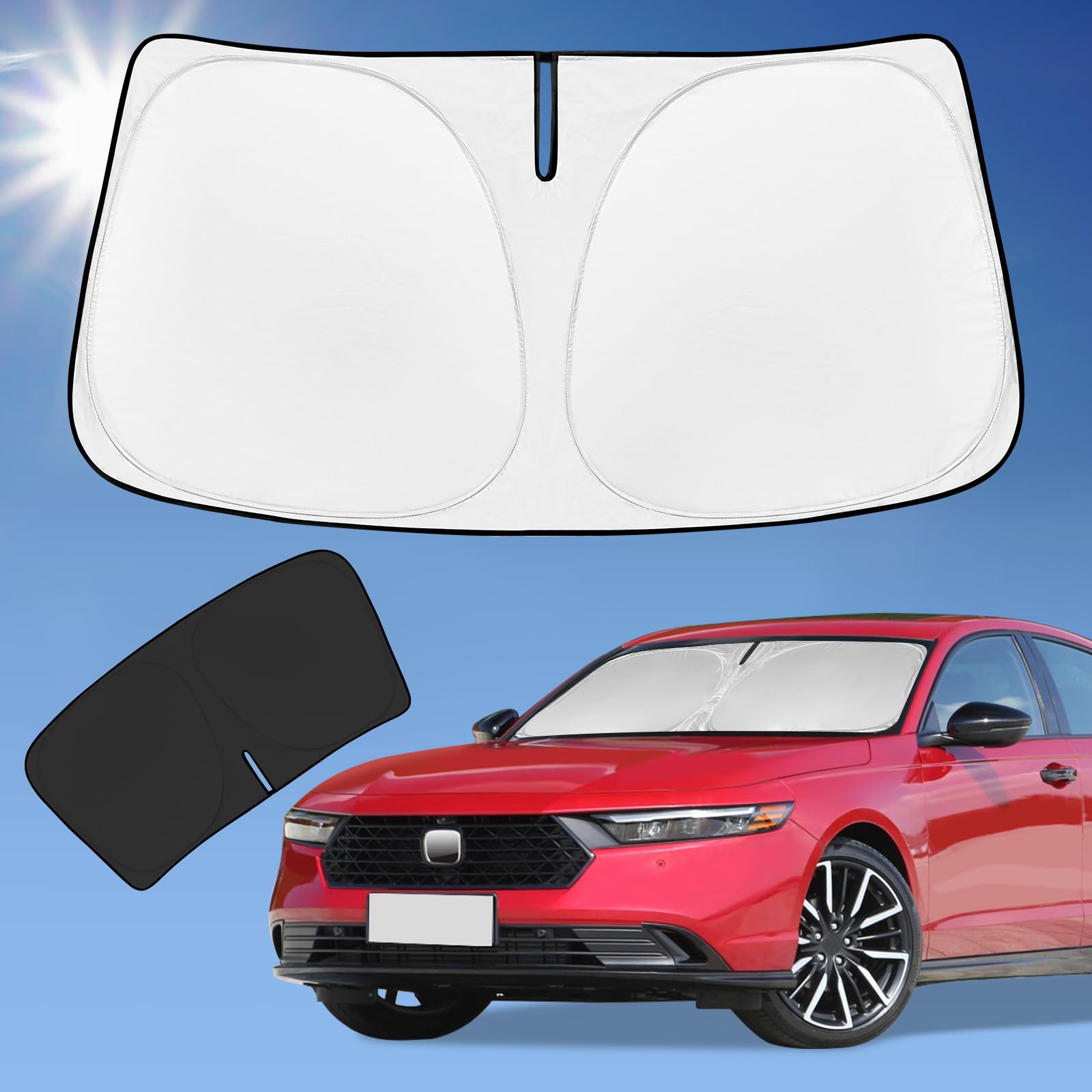 Snoopy Auto Sun Shade Custom Car Windshield Accessories | Fandom Gift