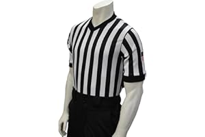 SMITTY OFFICIAL'S APPAREL Smitty Men's V-Neck Basketball Referee Shirt & USA Flag