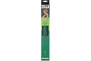 Zilla Reptile Terrarium Bedding Substrate Floor Liner, Green, 40BR/50G, 17.25" x 35.25"