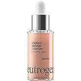 Neutrogena Healthy Skin Radiant Booster Primer & Serum, Skin-Evening Serum-to-Primer with Peptides & Pearl Pigments, Evens the Look of Skin's Tone & Smooths Texture, 1.0 fl. oz