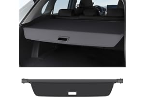 Bercicci Cargo Cover Compatible with Volvo XC90 2016-2025 Accessories Canvas Texture Retractable Trunk Cover Security Shield Luggage Privacy (Canvas)