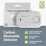 FireAngel FA6813 Carbon Monoxide Alarm 10-Year Sensor Life with AA Batteries view 2