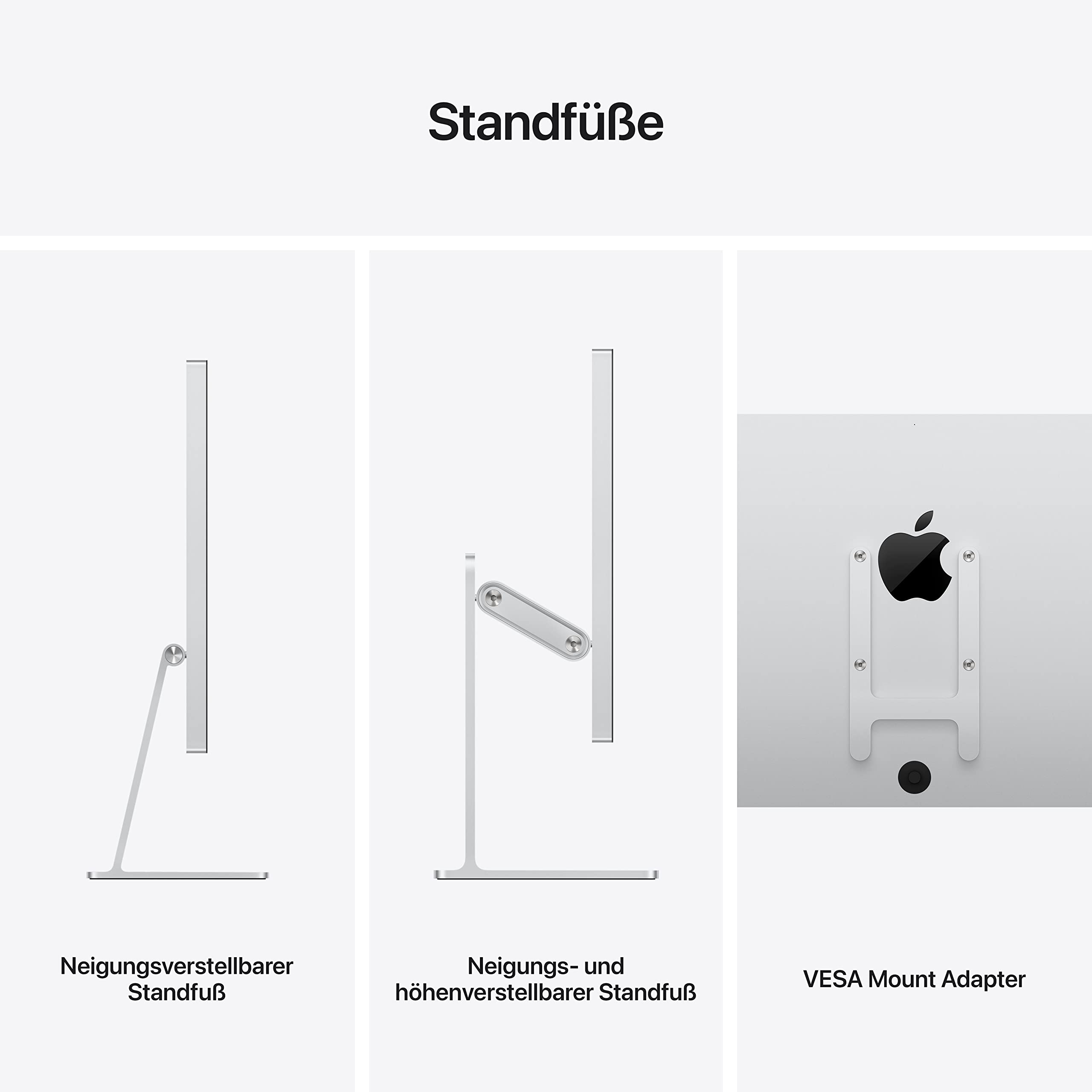 Apple Studio Display – Standard­Glas – VESA Mount Adapter ​​​​​​​ (2025) 7