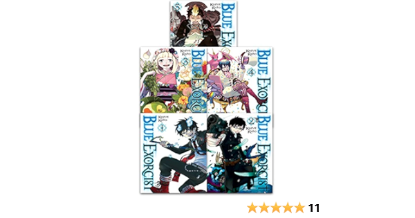 Blue Exorcist Volume 1 5 Collection 5 Books Set Series 1 By Kazue Kato Kazue Kato 9789526530581 Amazon Com Books