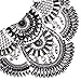 Statement Necklace SUMAJU Boho Bohemian Tassel Collar Bib Necklace Pendant Ethnic Tribal Beads Chain Necklace Black