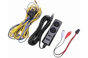 Tangxi Car Stereo Wire Control for Pioneer TS WX130DA, Speaker Cable Remote Control with Audio Cable, Phase Switch & Frequenc