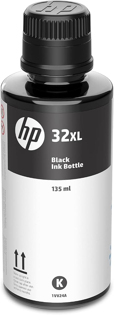HP 32XL Black Ink Bottle 6000 Pages for Smart Tank Plus 651 551 1VV24AN