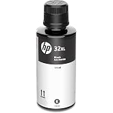 HP 32XL | Ink Bottle | Black | Up to 6000 Pages per Bottle| Works Smart Tank Plus 651 and Smart Tank Plus 551 | 1VV24AN | Packaging May Vary