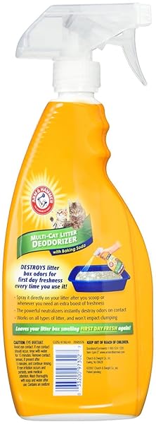ARM & HAMMER LITTER DEODORIZING SPRAY – 21.5 OZ