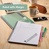 Summit Cambridge Jotter A4 Notebook Wirebound 200 Pages 80gsm view 5