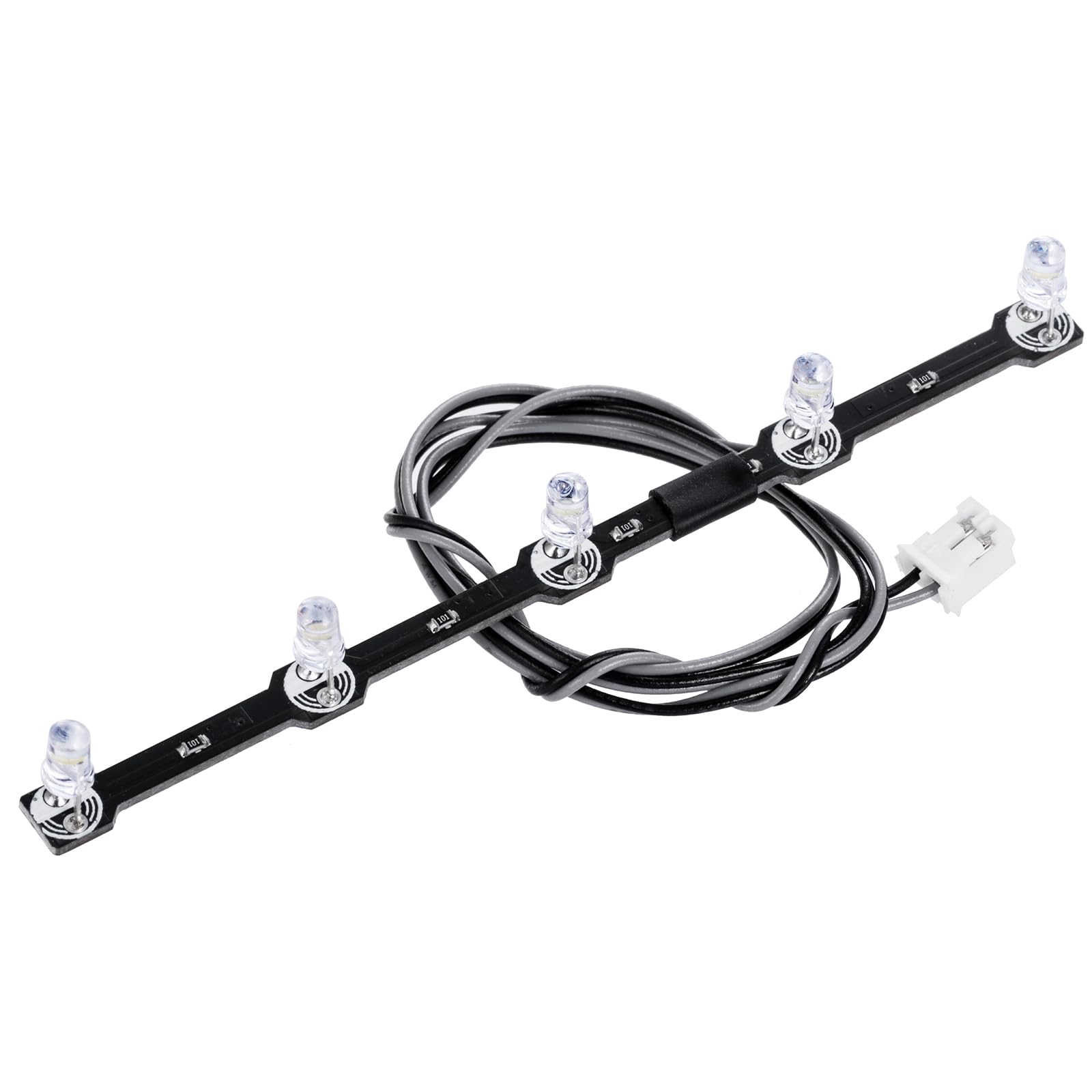 AXspeed 1/14 LED Roof Light RC Truck Headlight 5-LED Lamp Spotlight for Tamiya Tractor Actros 3363 56348 RC Truck