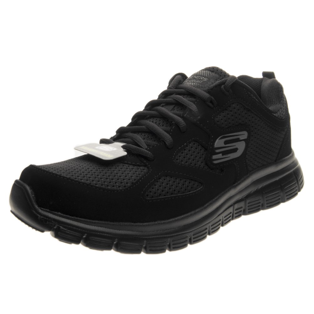 Skechers Men's Burns 52635-bbk Low-Top Sneakers