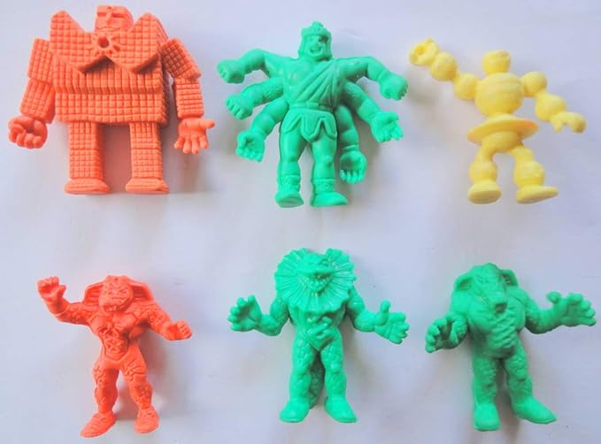 Amazon Co Jp 昭和レトロ キンケシ キン肉マン消しゴム 悪魔六騎士セット アシュラマン サンシャイン他 アンティーク品 303 ホビー