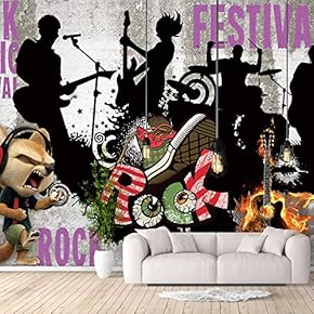 Wall Murals for Bedroom Banksy Street Art Collection Removable Wallpaper Peel and Stick Wall Stickers - 66x96 inches