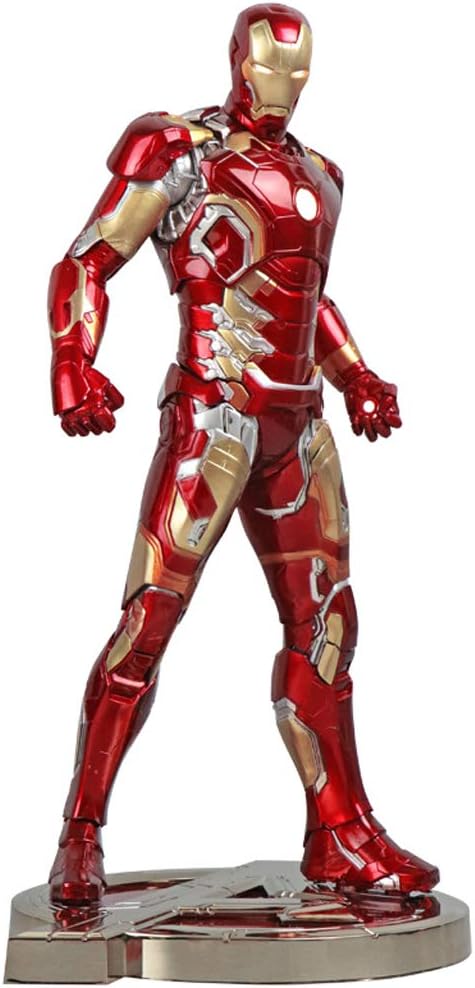 XITER TOY Iron Man MK43 Action Figure - 12'' Marvel Avengers Toy Model Superhero，PVC XT