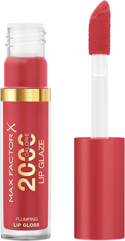 Max Factor 2000 Calorie Lip Glaze Cherry Creme Gloss Nourishing Hyaluronic