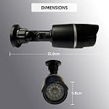 Defender 25 LED CCTV Decoy Camera Outdoor Fake Security Dummy Pack view 6