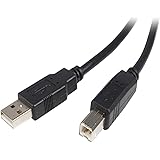 StarTech.com 3m USB 2.0 A to B Male Connector Cable
