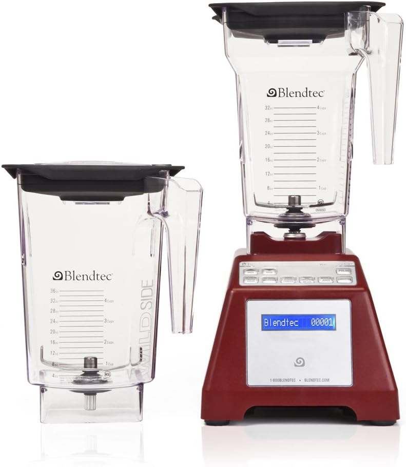 Blendtec TB63126 Blender, 96 ounce, Red Electric