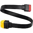 LAUNCH OBD2 Extension Cable, Full 16 Pin Male to Female Extension Cable for Car OBD Diagnostic Extender Cord Connector OBD2 Cable (36CM/14.2Inch)