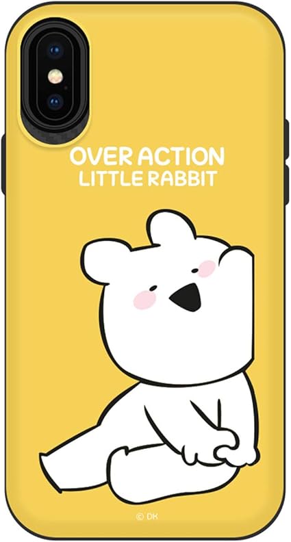 Amazon Co Jp Iphone Xs X ケース すこぶる動くウサギ スタンド付き カード収納ケース Th 009 5 8インチ アイフォン カバー ワイヤレス充電対応 Dkix 家電 カメラ