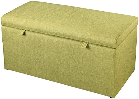 Nfudishpu Bar Stuhl Niedriger Hocker Stoff Aufbewahrung Schuhe wechseln