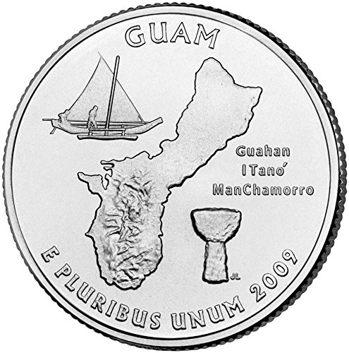 2009 P Guam State Quarter Choice Uncirculated