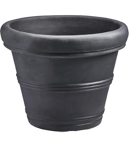 Amazon.com : Tusco Products T30 Rolled Rim Pot, Round, Terra Cotta, 30-Inch  : Planters : Patio, Lawn & Garden
