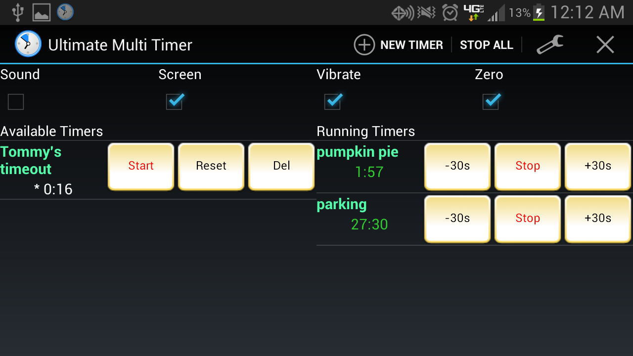 Ultimate Multi Timer (Free):Amazon.co.uk:Appstore for Android