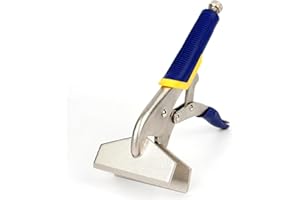 Hand Seamers Sheet Metal Tools,10 Inch-High Carbon Steel Sheet Metal Crimper Locking Plier Tools, Sheet Metal Clamp Duckbill 