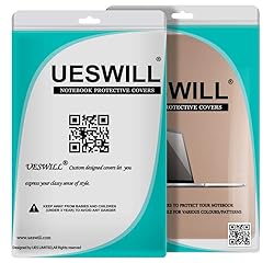 UESWILL Luxury Gold Matte Hard Shell Case Cover