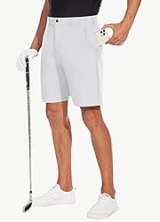 JWM Mens 7" Stretch Golf Shorts - Lightweight