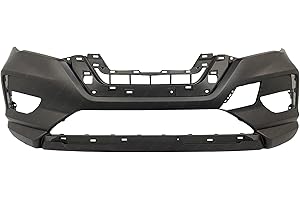 BUMPERS THAT DELIVER - Primered, Front Bumper Cover Fascia Compatible with 2017-2020 Nissan Rogue 17-20, NI1000316