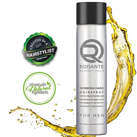 Amazon Com Hairspray For Men Rodante Beverly Hills Premium