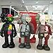 KAWS Dissected Companion Action Figures Toys for Children Original Fake Art Toys Scientific Education Toy 16inch Black