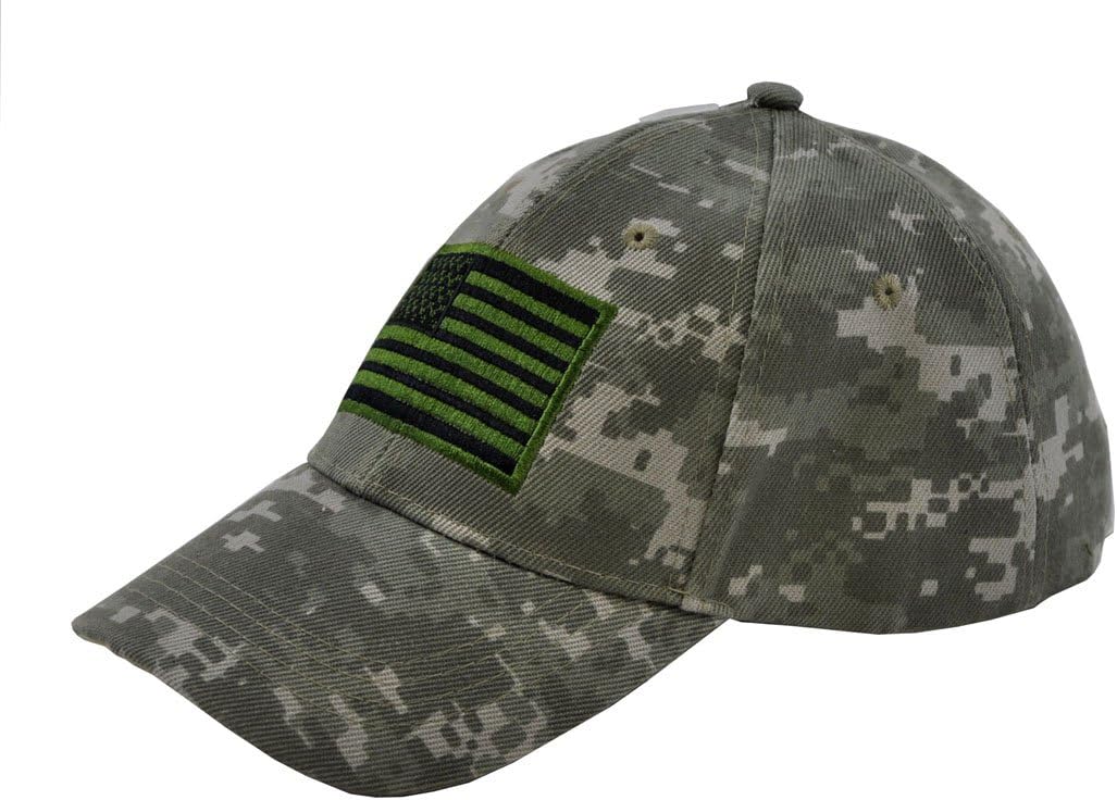 KTW Products US Army American Flag Embroidered Operator Military Baseball Hat Cap