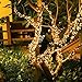 Lumitify 2 Pack Solar Christmas String Lights, 72ft 200 LED Fairy Solar Lights Decorative String Lights for Christmas, Home, Lawn, Patio, Garden, Wedding, Party and Holiday Decorations(Warm White)