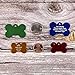 Aluminum Pet ID Tags - Engraved Personalized Dog Tags, Cat Tags Front & Back up to 8 Lines of Text – Bone, Round, Heart, Flower, Paw, House, Star, Rectangle,Shirt, Cat, Mouse