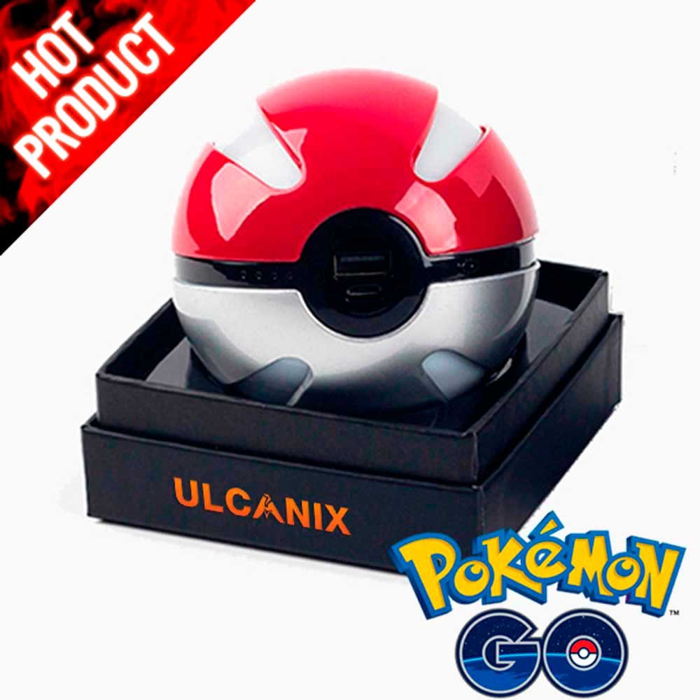 Pokemon GO Power Bank And External Battery 10000MAH - Charge 73% Faster Than Others - Portable Bank for iPhone 7 & Samsung Galaxy - USB External Charger for Tablets and iPad