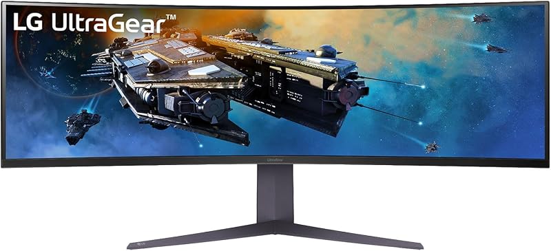 LG UltraGear 45GR65DC-B 45" Curved DQHD 200Hz 1ms Gaming Monitor