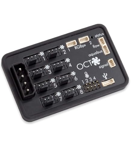 Amazon.com: Aquacomputer G1/4 Next RGBpx Flow Sensor - High Flow