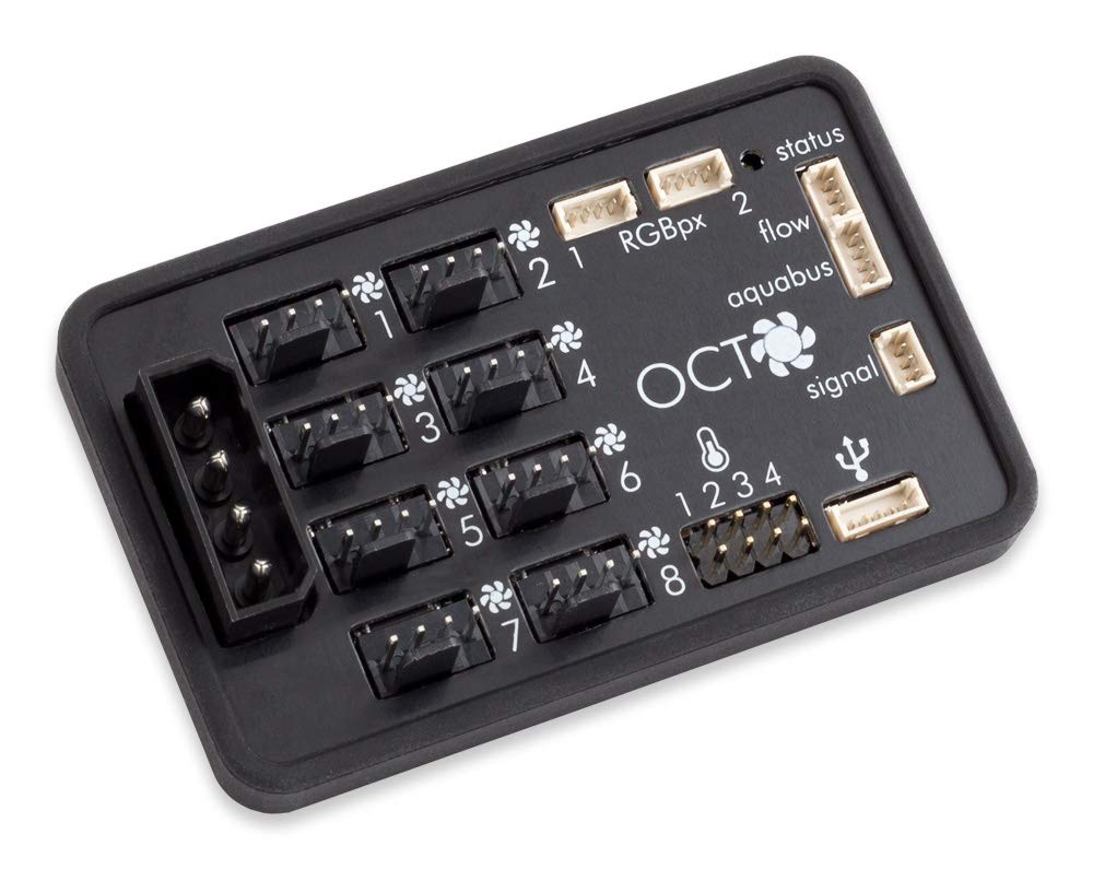 aqua computer compatible OCTO Lüftersteuerung für PWM-Lüfter