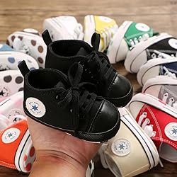 KKIIDDSS Unisex Baby Girls Boys Canvas High-top