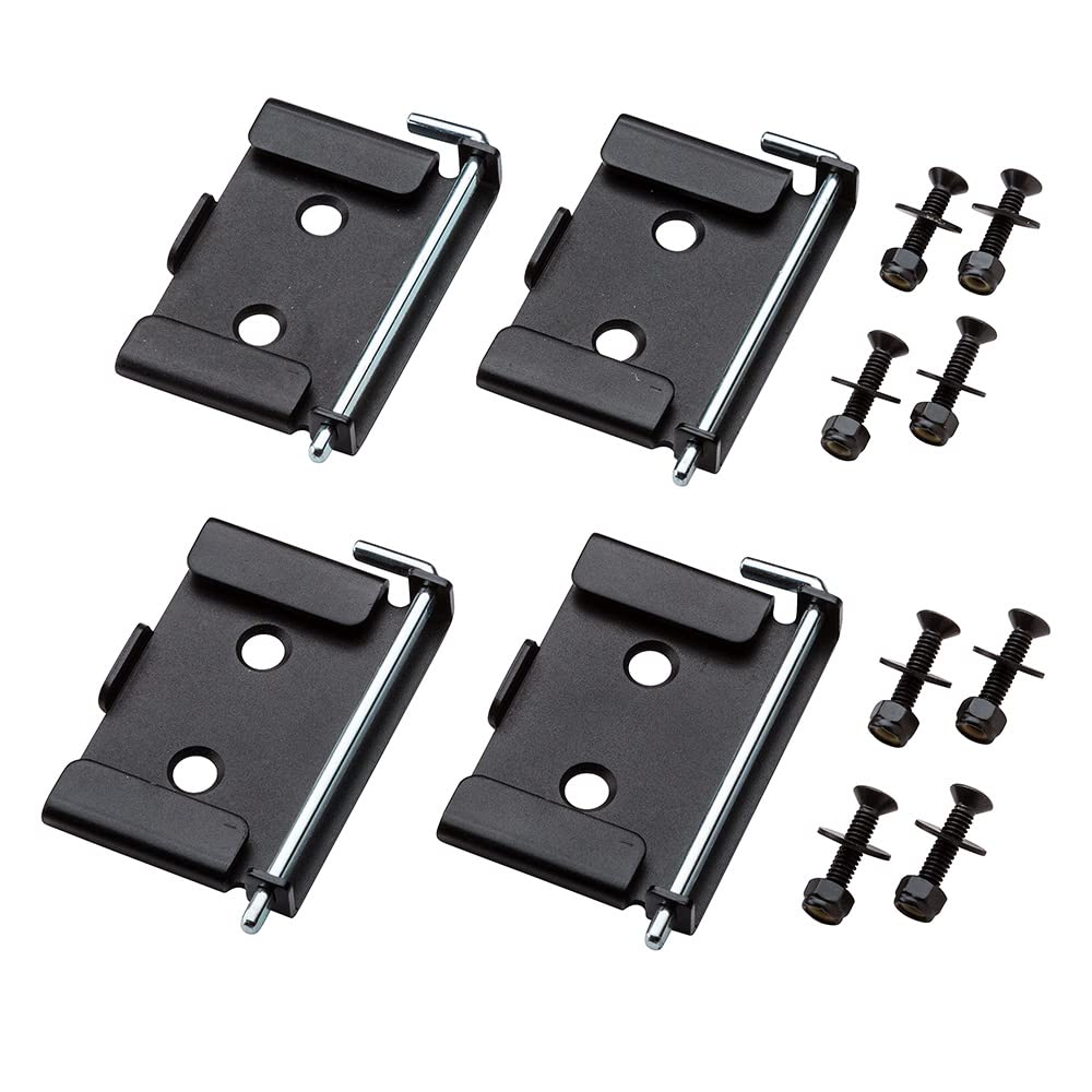Rockler 354571 Quick-Release Workbench Caster Plates 4pk 2-3/4 x 3-3/4"