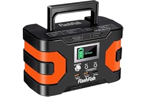 FF FLASHFISH 200W Peak Power Station, Flashfish [CPAP] [Battery] 166Wh 45000mAh Backup [Power] [Pack] 110V 150W Lithium [Battery] [Pack] Camping Solar Generator For Camping Home Emergency [Power] Supply